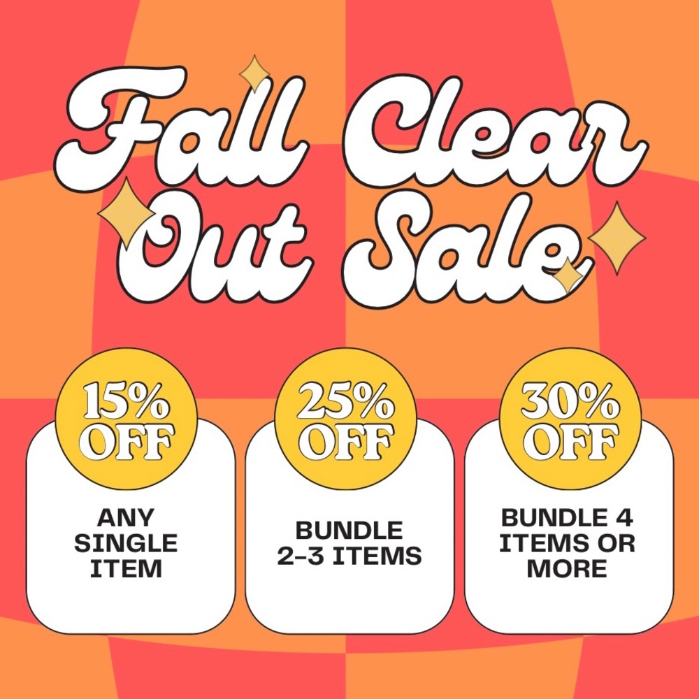 CLOSET CLEAR OUT SALE